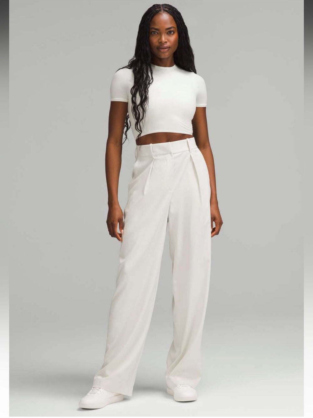 Lululemon High Rise Pleated Trouser Regular